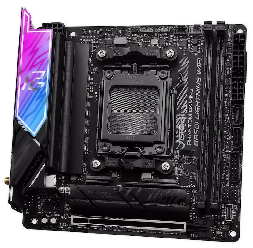 Informático La Moraleja - Montaje Placa Base ASRock B850I Lightning WIFI La Moraleja
