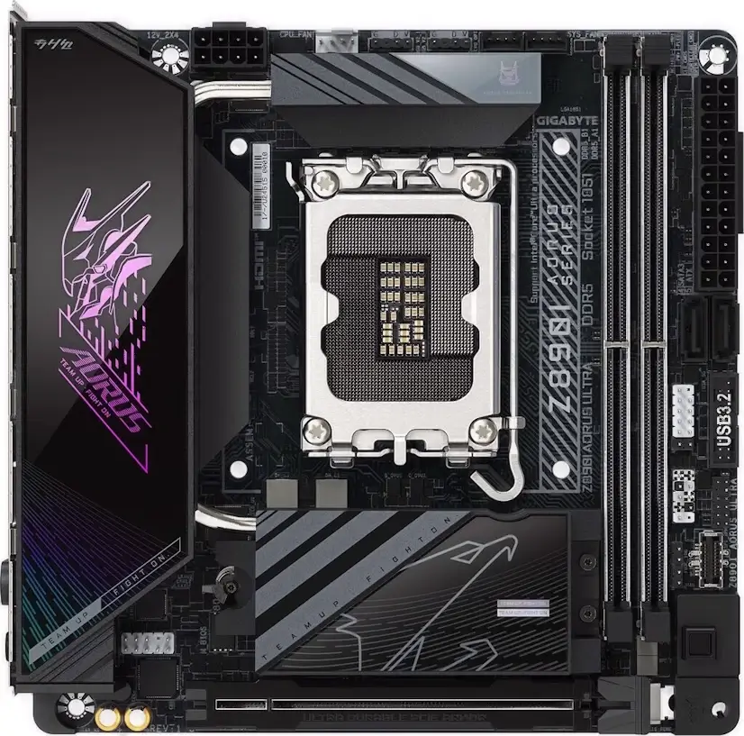 Montaje Placa Base Gigabyte Z890I AORUS ULTRA Gaming PC La Moraleja